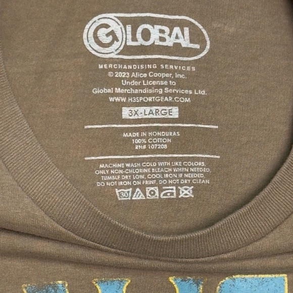 Alice Cooper 1972 “School’s Out” Tour Graphic Tee | 3XL - Picture 4 of 6